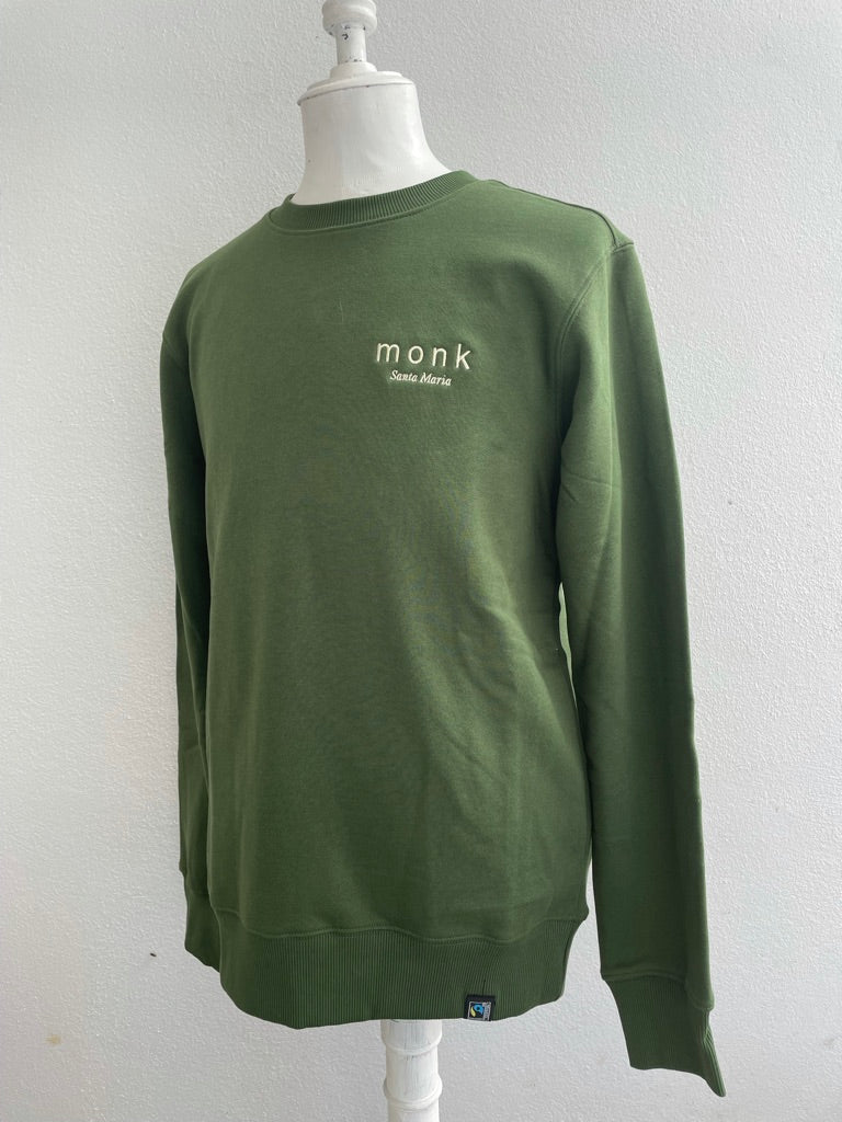 Unisex Crew Sweatshirt - Forest Green – monk surf