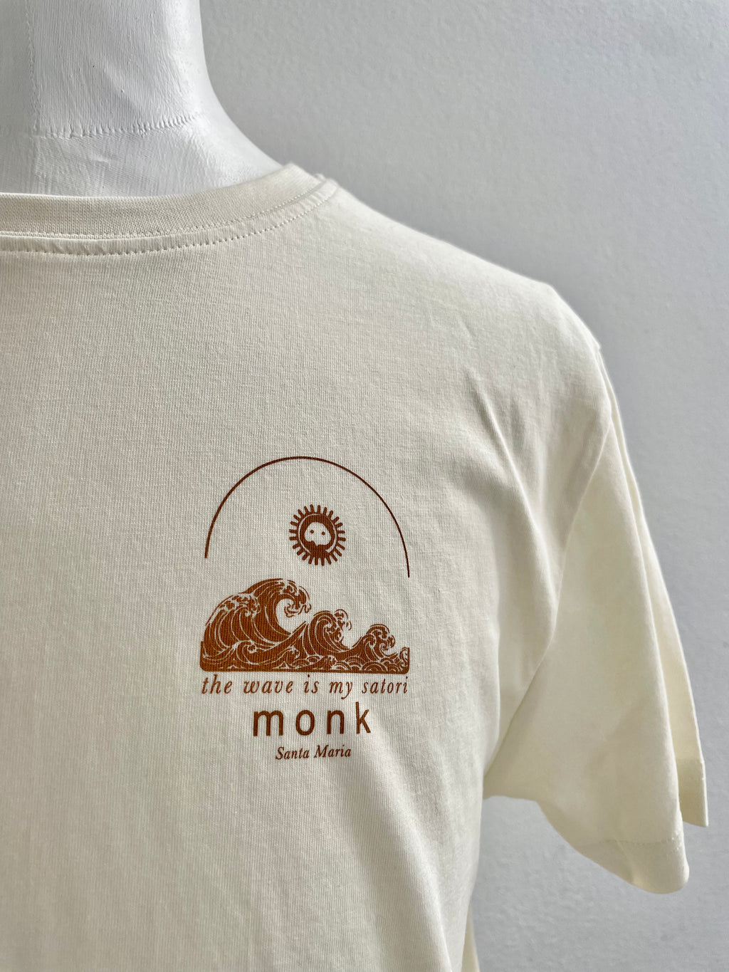 Unisex Monk Satori T-shirt - Cream