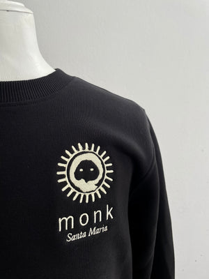 Unisex Monk Sweatshirt - Black